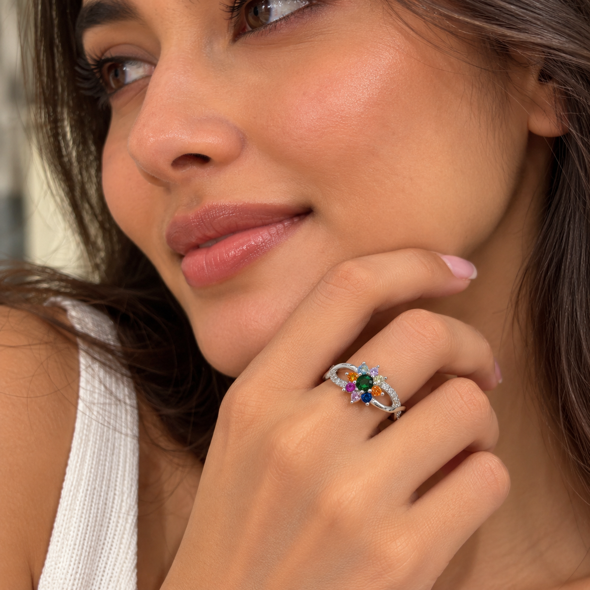 Prism Bloom Ring