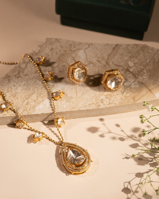 Pear Polki Set
