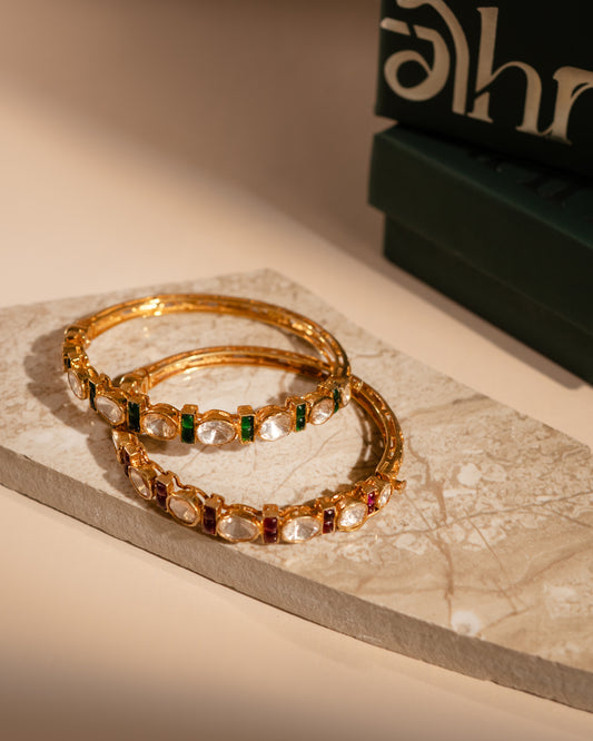 Regalia Moissanite Bangles