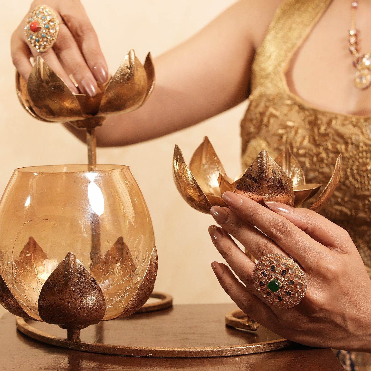 Rajsi Coral Ring