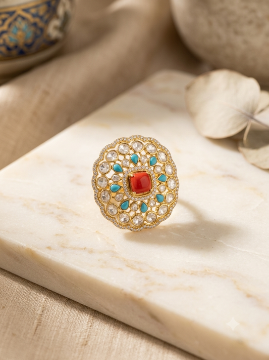 Rajsi Coral Ring