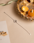 The Om Silver Rakhi