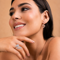 Pear Fan Ring
