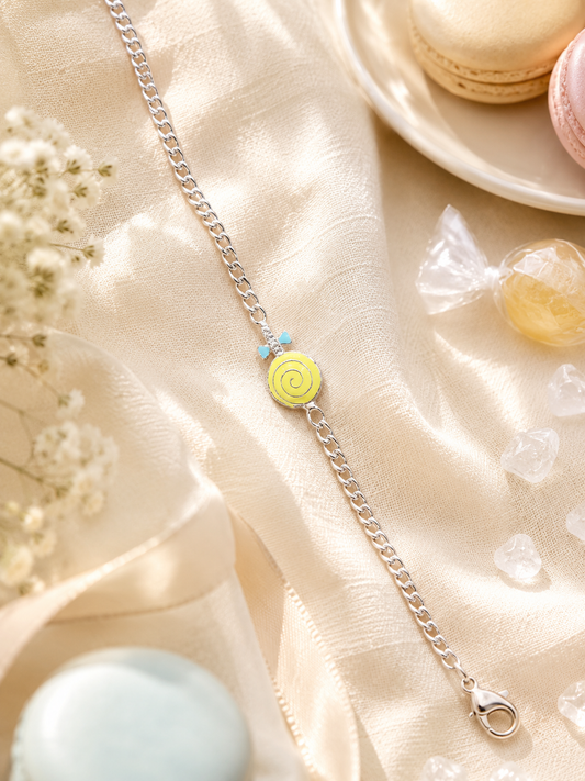 Candy Swirl Rakhi Bracelet