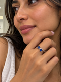 Twin Sapphire Ring